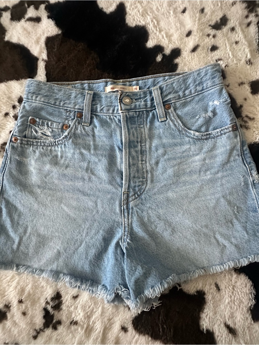 501 LEVI WOMEN SHORTS